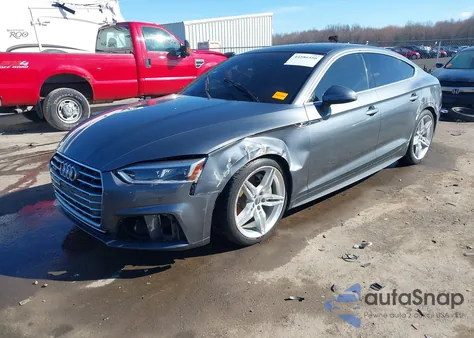 2019 Audi A5 45 Premium from USA, damaged, VIN WAUENCF56KA024387